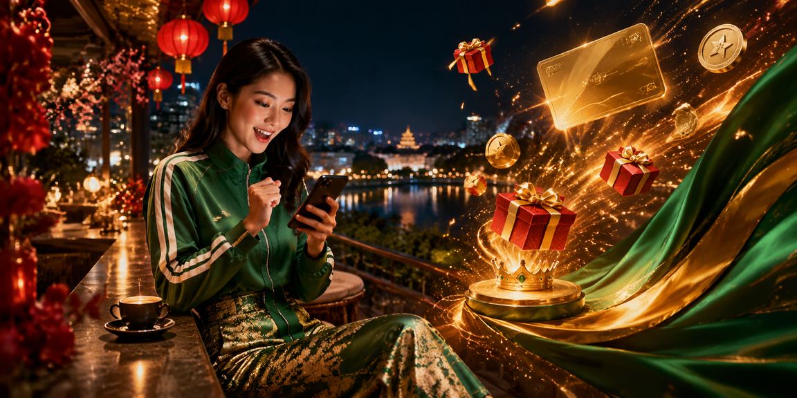 Người phụ nữ Hà Nội mặc áo dài nhận ưu đãi VIP và kiểm tra tài khoản cá cược trực tuyến