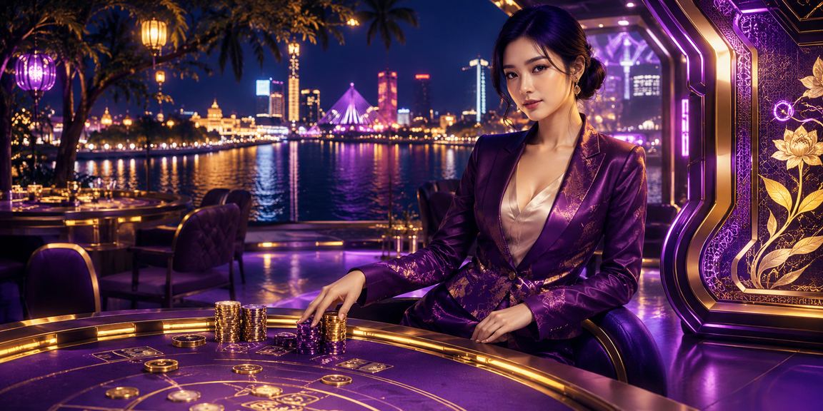 Người phụ nữ mặc áo dài tại vùng sông Mekong chơi bài với không khí thư thái truyền thống